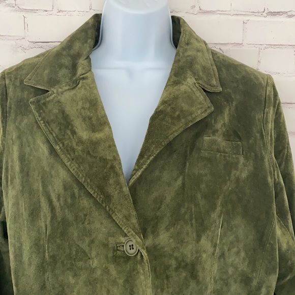 Pursuits LTD. leather Blazer size Large - Picture 3 of 12